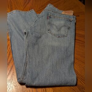 Levi's 559 Light Blue Relaxed Straight Jeans